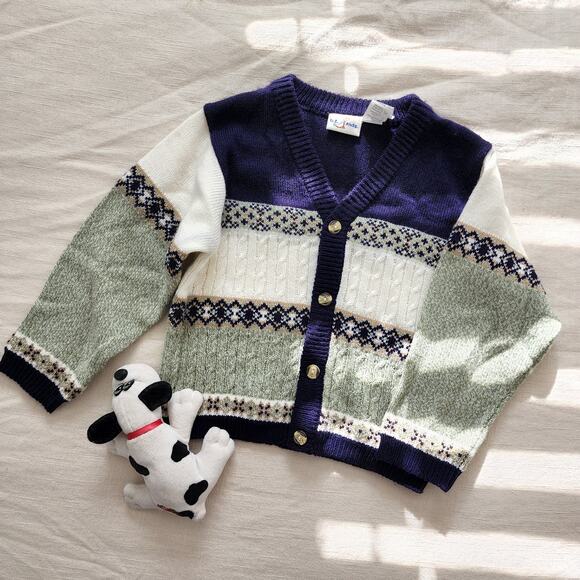Nostalgic Baby Vintage Other - Vintage Knit Cardigan 4t